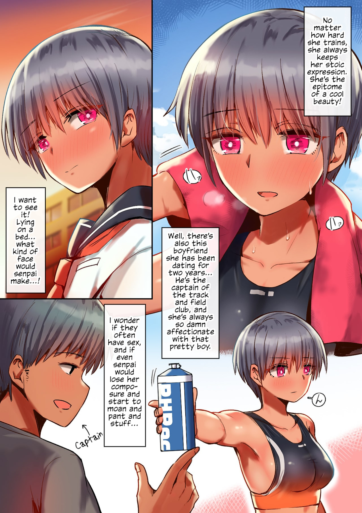 Hentai Manga Comic-Sumi-Senpai's Expression Doesn't Change Even As She's Getting Pounded-Read-5